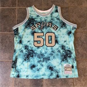 MITCHELL & NESS Galaxy Swingman David Robinson San Antonio Spurs 1998-99 Jersey